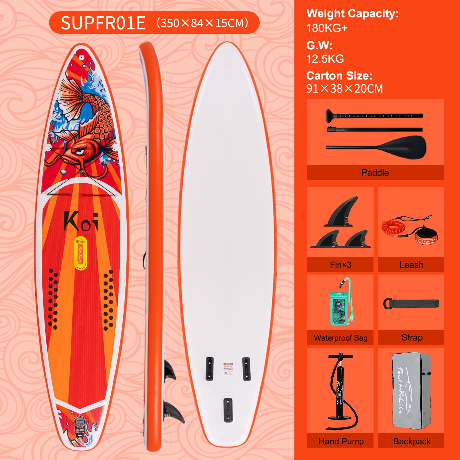 Surfing Inflatable sup Surfboard FR01
